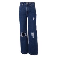 HOUNd GIRL - Wide jeans - Dark blue used
